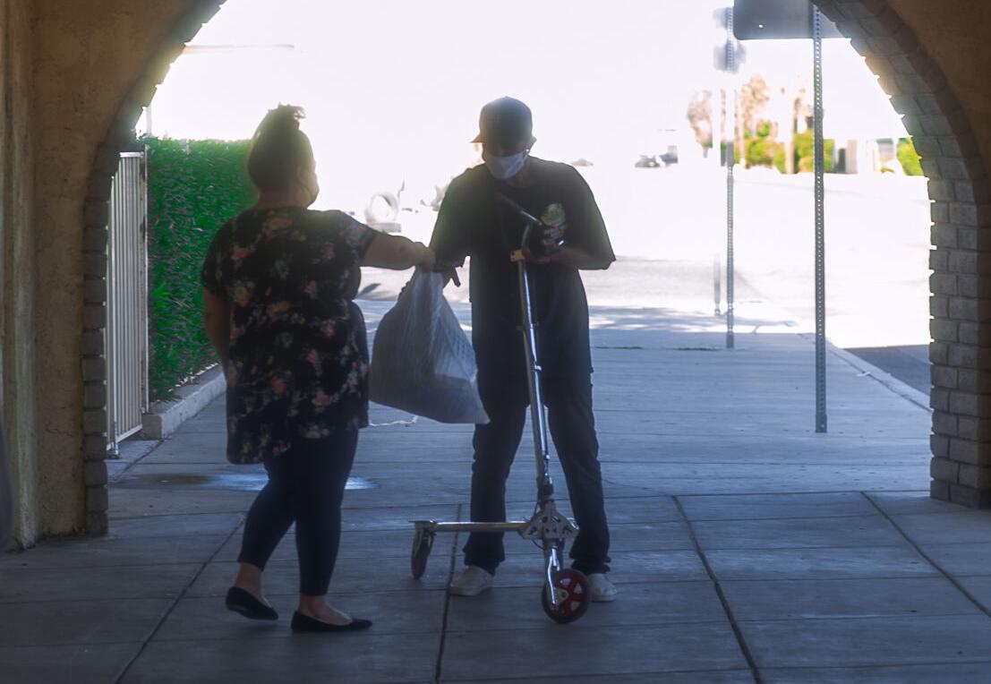Brawley Feed the Need charity fed and clothed the homeless on Thanksgiving